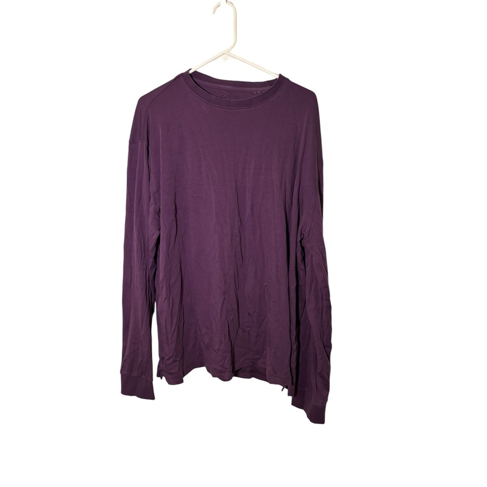 Bugatchi Long Sleeve Shirt Purple XXL‎